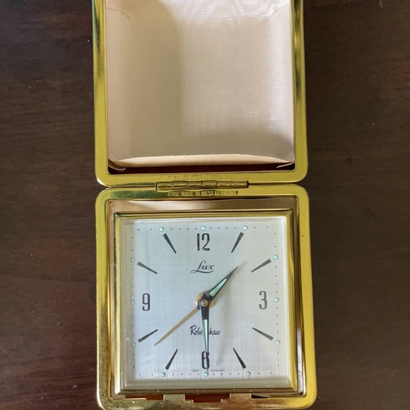 Vintage Robert Shaw Lux travel alarm clock - Picture 5 of 7